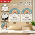 Mini Erasable Wooden Message Board for Birthday Parties, Graduation Ceremony Decorations, Portable Home Decor Accessories. 