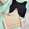 Stainless Liquid Foundation for Breast Lingerie for Women with Large Breasts, Small Breasts, Naked and Breathable Thin Vest Bra. 