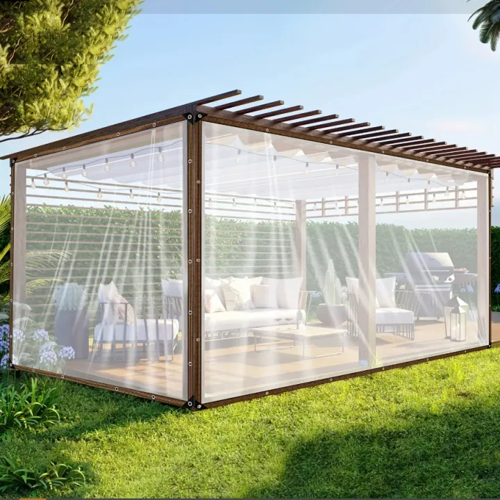 Clear%20Waterproof%20Polyester%20Tarp%20with%20Reinforced%20Grommets%20-%20Versatile%20Protection%20for%20Gardens,%20Patios,%20and%20Outdoor%20Adventures%20-%20Image%207