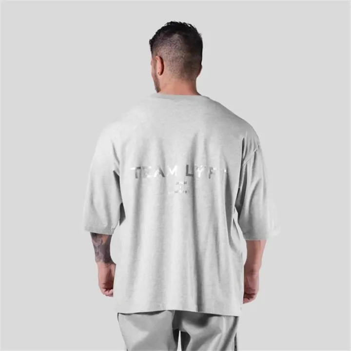 TEAM%20LYFT%20Silver%20Letter%20Logo%20Print%20Comfortable%20Cotton%20Men%20GYM%20T-Shirt%20O-Neck%20Short%20Sleeve%20T%20Shirt%20M-3XL%20Man%20T-shirts%20Tops%20Tees%20-%20Image%205