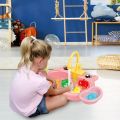 Play Kitchen Sink Toy, Kitchen Sink Play Set Electric Out of Water Animal Wash Basin Play Water Toy Pretend Play Utensils Accessories for Boys and Girls. 
