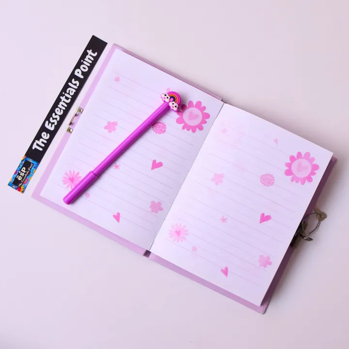 Kids%20Diary%20with%20Butterfly%20Pen%20and%20Lock%20Set%20B6-7x5%20inch%2048%20Pages%20-%20Girls%20Planner%20with%20Creative%20Sketching%20Features%20-%20Image%202