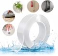 5m Nano Tape (Double Sided Washable Silicone Transparent Tape) Water Proof Nano Adhesive Tape. 
