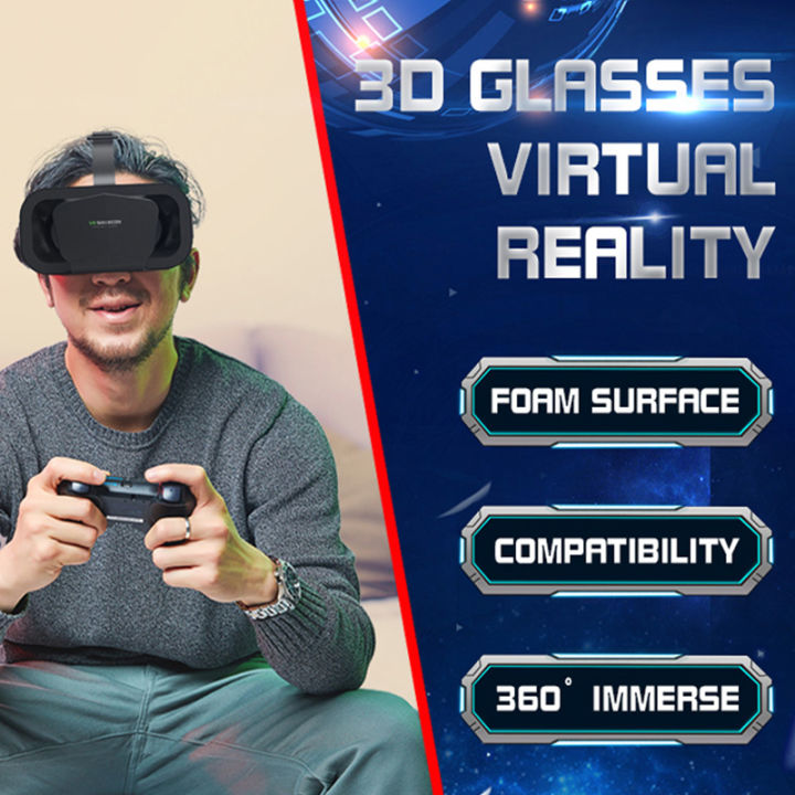 G10 IMAX Shinecon VR Glasses 3D Giant Screen Headset Virtual Reality ...