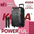 Koda KD-1550 15 Inch Karaoke Trolley Speaker. 
