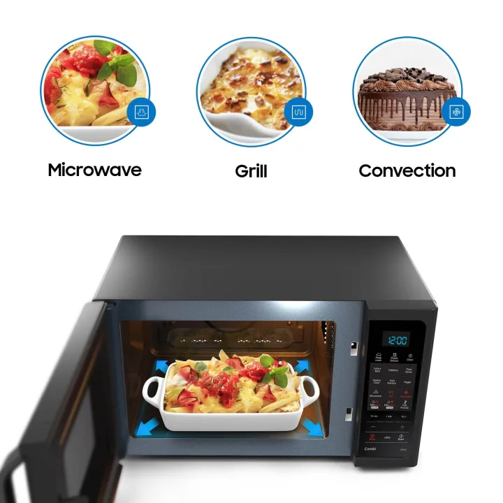 SAMSUNG%20CE76JD-B1/IM%20-%2021%20Litres%20Convection%20Microwave%20With%20Curd%20Making%20(Black)%20-%20Image%208