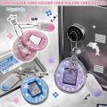 Sweet Y2K Style 1 Inch Photo Card Holder Vintage Tamagotchi ID Family Picture Cover Case Girls  Toy Figure Accessory. 