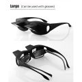 Amazing Lazy Creative Periscope Horizontal Reading Books Sit Glasses On Bed Lie Down View TV Myopia Usable Prism Spectacles. 