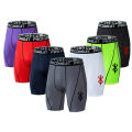 Compression Shorts Men Summer Sportswear Training Tights Gym Leggings Short Pants Sport Bottoms Men Printed Running Shorts.