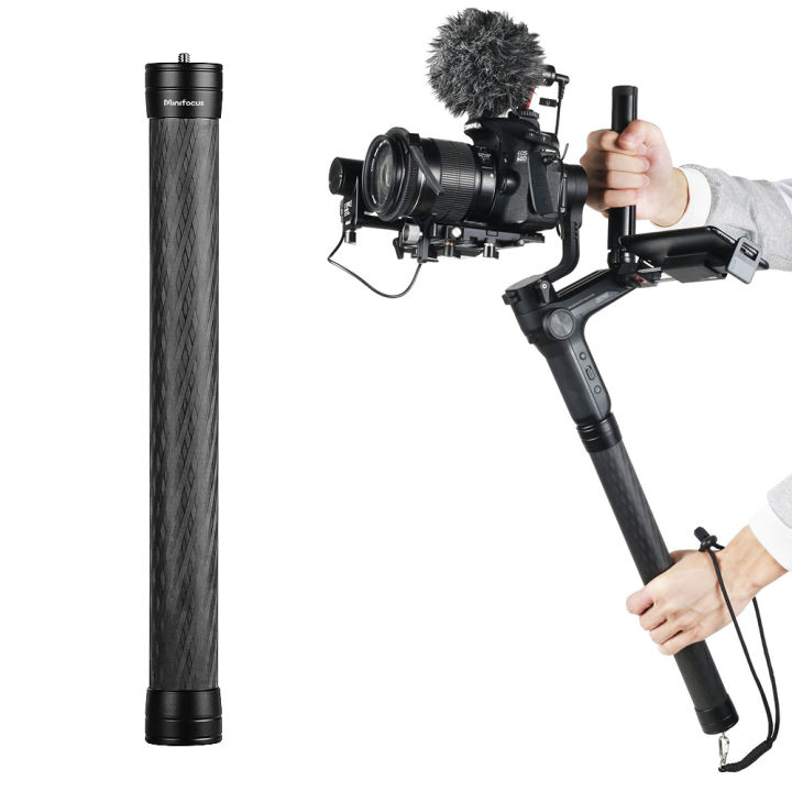 Carbon Fiber Extension Pole Rod Stick Monopod for  Ronin S SC RSC2 RS 3 4 Zhiyun FeiyuTech Camera Stabilizer Gimbal Accessory