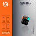 Pocket Elite Speaker & Dialer, Bluetooth 5.4, 1200mAh Battery, 4-6 Hours Playtime, 5W Power, Touch Display, Expandable Storage, Portable and Stylish Speaker . 