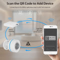 Tuya Matter Thread Smart PIR Motion Sensor Wireless Human Body Motion Infrared Detector Work With HomeKit Alexa  Home. 