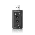 External USB 2.0 Stereo Jack Audio Sound Card- USB Sound Card 7.1-USB Sound Card for Laptop and Computers PC's- USB Sound Card Bluetooth Adopter. 