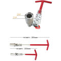The butt-locking tee, remove the spark plug, remove the spark plug, handle, soft spark plug block (T handle) No. 14 16 21 mm. 