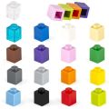 100pcs MOC 1x1 Parts 3005 Brick Compatible Figures Bricks DIY Assmble Building Blocks Particle Kid Puzzle Brain Toys . 