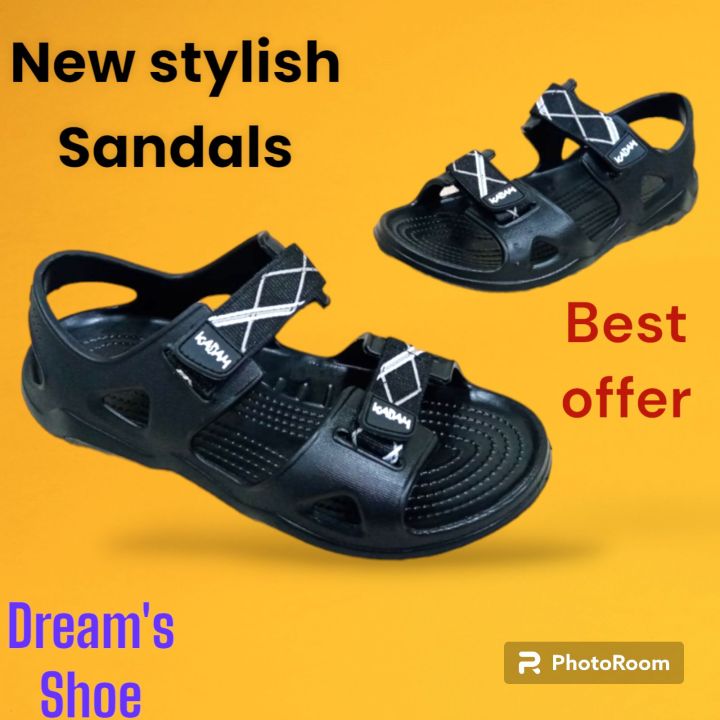 Stylish and comfortable sandals designed for men.