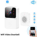 2026 Wireless Smart Video Doorbell, 2.4G WiFi Home Security Camera, 2-way Audio, Night Vision, Battery, Secure Home Monitoring.