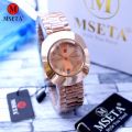 MSeta Watch Imported movement Men Women Elegant Waterproof Fashion Stainless Steel Watch Men Women L1021. 