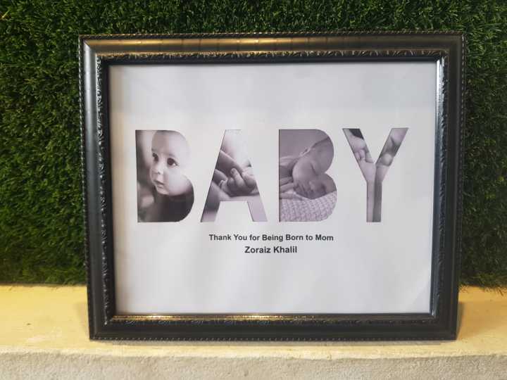 customized photo frame