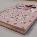 soft leather cover journal / diary for girls. 