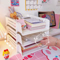 Fast Delivery, A4 Size Document Rack, A4 Document Tray, Document Storage Box Can Be Stacked in Layers.. 