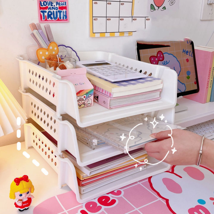 Fast%20Delivery,%20A4%20Size%20Document%20Rack,%20A4%20Document%20Tray,%20Document%20Storage%20Box%20Can%20Be%20Stacked%20in%20Layers.%20-%20Image%202