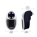 500W Portable Heater Electric Heater Plug in Wall Room Heater Home Appliance Heating Stove Mini Radiator Remote Warmer Machine.