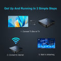 Velec Smart AI Smart TV Stick 8+128GB 8K Video Android 15 Home Entertainment Media Player For NETFLIX Youtube With Voice Remote.