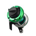 TAIYU Mini Ice Fishing Reel Metal Plasticl Drum Fishing Reels with Line Outdoor Tackle Fishing Accessories Bait Casting Reel.