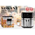 Sokany Smart Digital Touch Control Air Fryer 8 Litre With Wifi Function. 