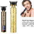 T9 Vintage Hair Trimmer for Men Professional Hair Cutting Machine Cordless Beard Trimmer for Home Travel Cordless Hair Clipper. 