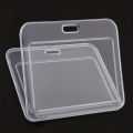Transparent Two Types Card Women Men Student Bus Card Badge Holder Credit Card Bank ID Card School Supplies. 