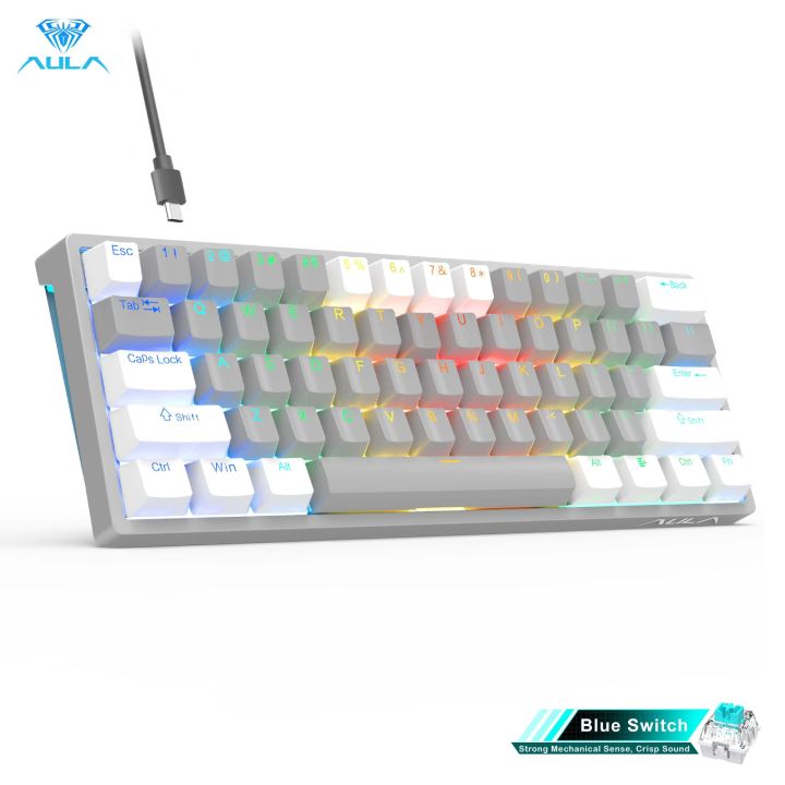 AULA%20F3261%20RGB%20effect%20USB%20Mini%20Mechanical%20Gaming%20Keyboard%20Red%20Switch%2061%20Keys%20Wired%20Separated%20detachable%20cable%20for%20Mac%20Windows%20-%20Image%207