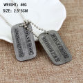 Movie X-Men Wolverine Military Card Necklace Pendant Fashion Superhero Logan Howlett Cosplay Periphery Necklaces. 