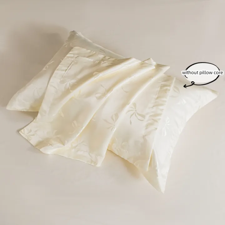 3pcs%20Cream%20color%20Duvet%20Cover%20Set%20(1*Duvet%20Cover%20+%202*Pillowcase,%20Without%20Core),%20bow%20jacquard%20Bedding%20Set%20-%20Image%206