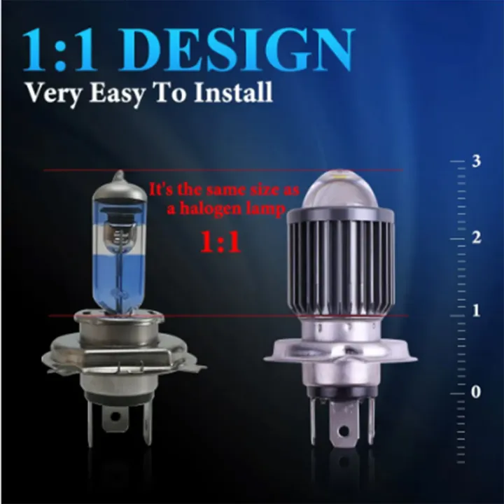 1PCS%2010000LM%20H4%20LED%20Motorcycle%20Headlight%20H6%20BA20D%20P15D%20Led%20CSP%20Lens%20White%20Yellow%20Hi%20Lo%20Beam%20Motorbike%20Scooter%20Running%20Light%20-%20Image%204