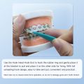 1pcs Dental Orthodontic Elastic Placer for Braces--Elastic Rubber Band Placers Dentistry Accessories for Ortho Appliance. 