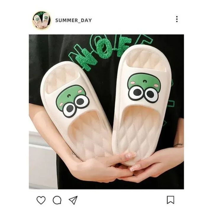 Couple%20Slippers%20Funny%20Animal%20Flog%20Slippers%20Female%20Comfort%20Breathable%20EVA%20Slides%20Indoor%20Bathroom%20Waterproof%20Slippers%20-%20Image%202