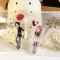 Anime Komatsu Nana Oosaki Nana Cosplay Keychain Cute Acrylic Strawberry Keyrings Backpack Pendant Decoration Set. 