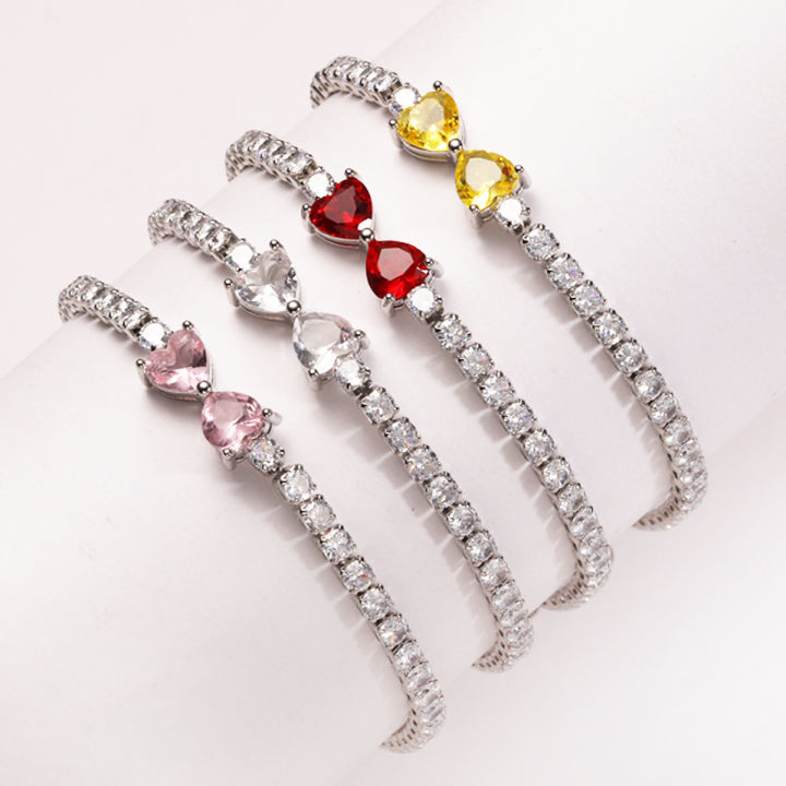 High%20Quality%20Bow%20Tennis%20Bracelet%20For%20Women%20Sparkling%20Luxury%20Crystal%20Cubic%20Zirconia%20Bracelet,%20Women's%20Jewelry%20-%20Image%205
