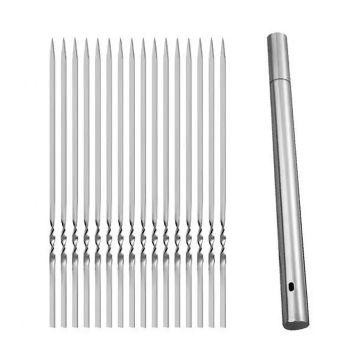 20%20Pcs%20Reusable%20Barbecue%20Skewer%20Rotatable%20Flat%20Metal%20Barbecue%20Skewers%20for%20Garden%20Courtyard%20Barbecue%20-%20Image%207
