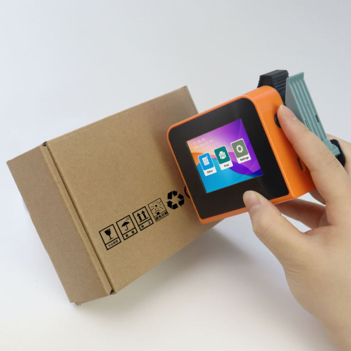 High-Grade Inkjet Printer 12.7mm with Ink Cartridge HD Touch Screen for printing Expiry Date | Text | QR Code | Barcode | Batch Number | Label | Image | Date Printer for Any Surface