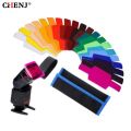 20pcs Flash Speedlite Color Gels Filters For Canon Camera Photographic Gels Filter Flash Speedlite Speedlight. 