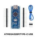 Mini/ Type-C /Micro USB Cable Nano 3.0 With Bootloader Compatible Nano Controller for Arduino CH340 USB driver 16Mhz ATMEGA328P. 