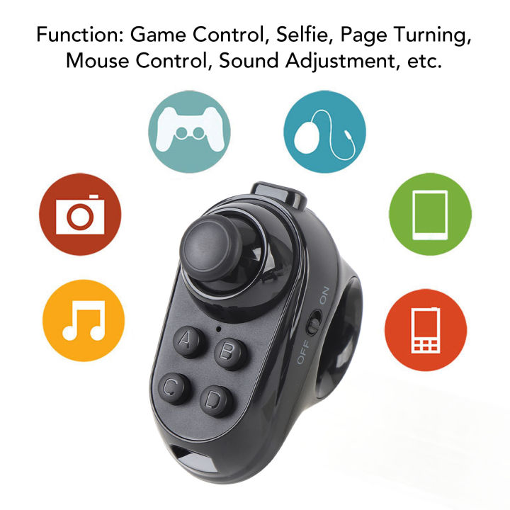 Ring%20Shape%20Bluetooth%20VR%20Remote%20Controller%20Wireless%20Gamepad%20Joystick%20for%20Tablet%20Laptop%20Smartphone%20Selfie%20Page%20Flipping%20-%20Image%205