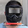 Auto Darkening Welding Helmet Adjustable Work Protective Equipment Face Shield Band High-end Anti-Impact Welder Mask Face Cover. 