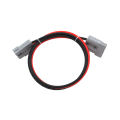 2.5/4/6mm2 14/12/10AWG Solar Panel Extension Cable with 50A 30A Connector/Ring terminal for Car Battery and Solar Panel Connect. 