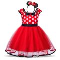 Baby Snow White Costume for Girls Birthday Carnival Party Cosplay Minni Cartoon Mouse Princess Dress Summer Baby Girl Clothes. 