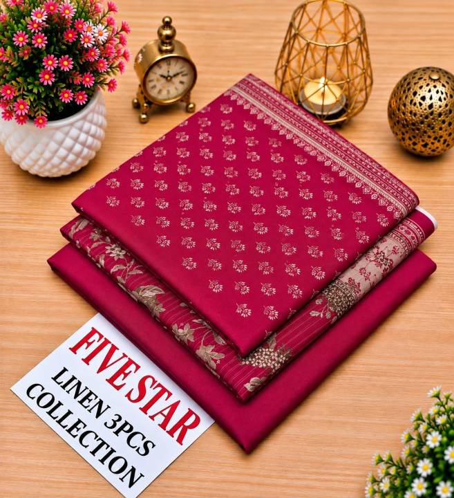 FIVE%20STAR%20Linen%2072/72%203PC%20Unstitched%20Suit%20%7C%20All%20Over%20Printed%20Linen%20Shirt%20%7C%20Plain%20Trouser%20%7C%20Digital%20Printed%20Dupatta%20%7C%20Winter%20Collection%202026%20-%20Image%205