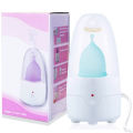 High-Temperature Menstrual Cup Cleaner Steamer Period Cup Menstrual Disc Sterilizer Kegel Ball Sterilizer Hygiene Care For Women. 